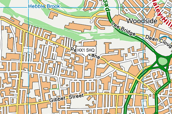 HX1 5HQ map - OS VectorMap District (Ordnance Survey) HX1 5HQ map - OS VectorMap District (Ordnance Survey)