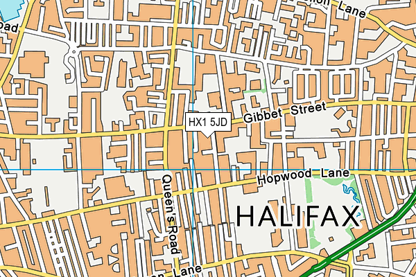 HX1 5JD map - OS VectorMap District (Ordnance Survey) HX1 5JD map - OS VectorMap District (Ordnance Survey)