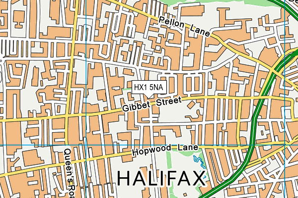 HX1 5NA map - OS VectorMap District (Ordnance Survey) HX1 5NA map - OS VectorMap District (Ordnance Survey)