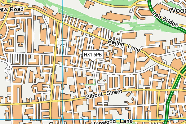 HX1 5PB map - OS VectorMap District (Ordnance Survey) HX1 5PB map - OS VectorMap District (Ordnance Survey)