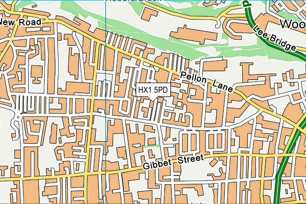 HX1 5PD map - OS VectorMap District (Ordnance Survey) HX1 5PD map - OS VectorMap District (Ordnance Survey)