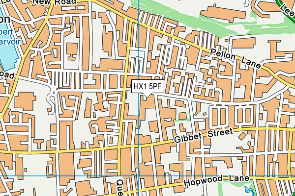 HX1 5PF map - OS VectorMap District (Ordnance Survey) HX1 5PF map - OS VectorMap District (Ordnance Survey)
