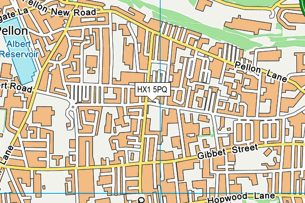 HX1 5PQ map - OS VectorMap District (Ordnance Survey) HX1 5PQ map - OS VectorMap District (Ordnance Survey)