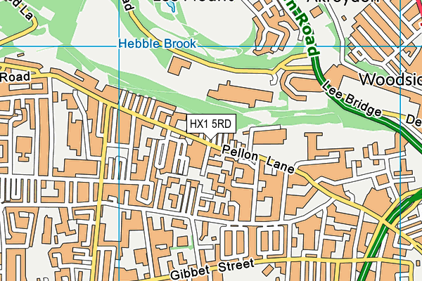 HX1 5RD map - OS VectorMap District (Ordnance Survey) HX1 5RD map - OS VectorMap District (Ordnance Survey)
