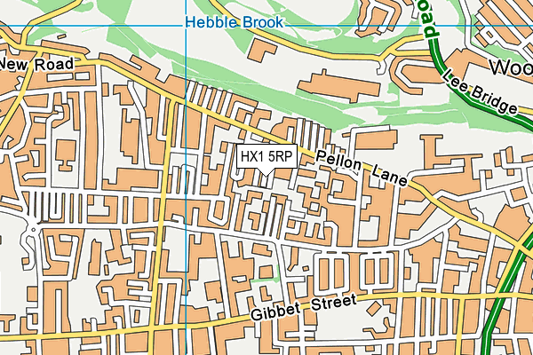 HX1 5RP map - OS VectorMap District (Ordnance Survey) HX1 5RP map - OS VectorMap District (Ordnance Survey)