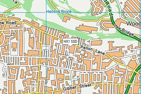 HX1 5SD map - OS VectorMap District (Ordnance Survey) HX1 5SD map - OS VectorMap District (Ordnance Survey)