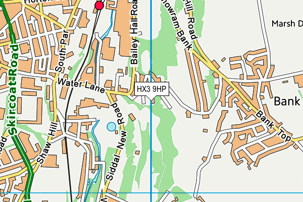HX3 9HP map - OS VectorMap District (Ordnance Survey) HX3 9HP map - OS VectorMap District (Ordnance Survey)