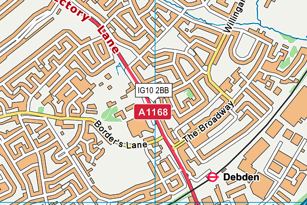 IG10 2BB map - OS VectorMap District (Ordnance Survey) IG10 2BB map - OS VectorMap District (Ordnance Survey)