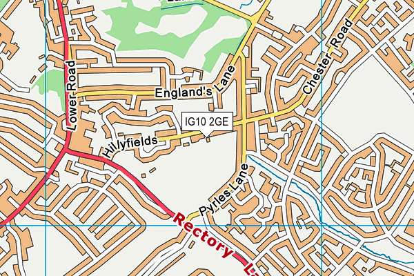 IG10 2GE map - OS VectorMap District (Ordnance Survey) IG10 2GE map - OS VectorMap District (Ordnance Survey)