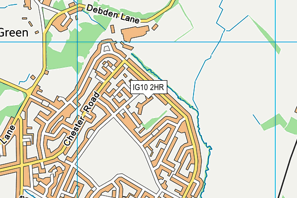 IG10 2HR map - OS VectorMap District (Ordnance Survey) IG10 2HR map - OS VectorMap District (Ordnance Survey)