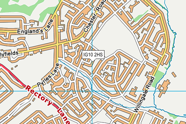 IG10 2HS map - OS VectorMap District (Ordnance Survey) IG10 2HS map - OS VectorMap District (Ordnance Survey)