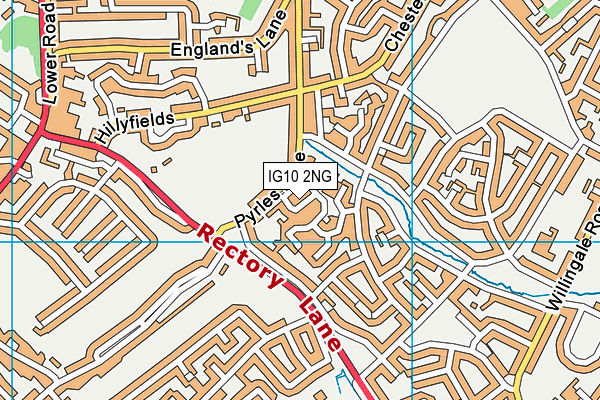 IG10 2NG map - OS VectorMap District (Ordnance Survey) IG10 2NG map - OS VectorMap District (Ordnance Survey)
