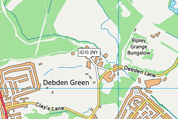 IG10 2NY map - OS VectorMap District (Ordnance Survey) IG10 2NY map - OS VectorMap District (Ordnance Survey)