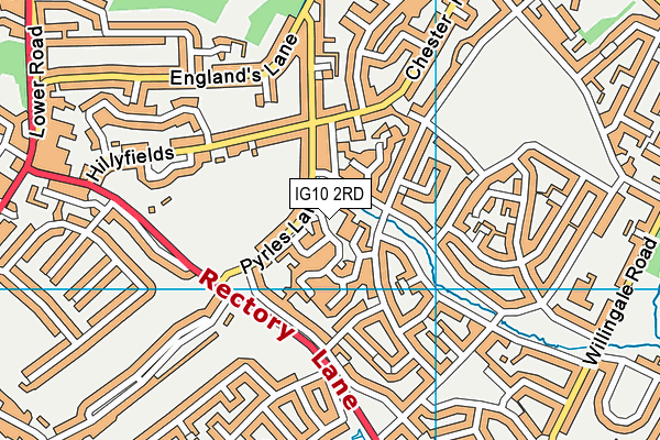 IG10 2RD map - OS VectorMap District (Ordnance Survey) IG10 2RD map - OS VectorMap District (Ordnance Survey)