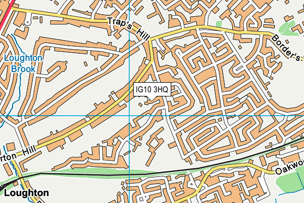 IG10 3HQ map - OS VectorMap District (Ordnance Survey) IG10 3HQ map - OS VectorMap District (Ordnance Survey)