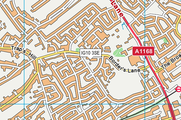 IG10 3SE map - OS VectorMap District (Ordnance Survey) IG10 3SE map - OS VectorMap District (Ordnance Survey)