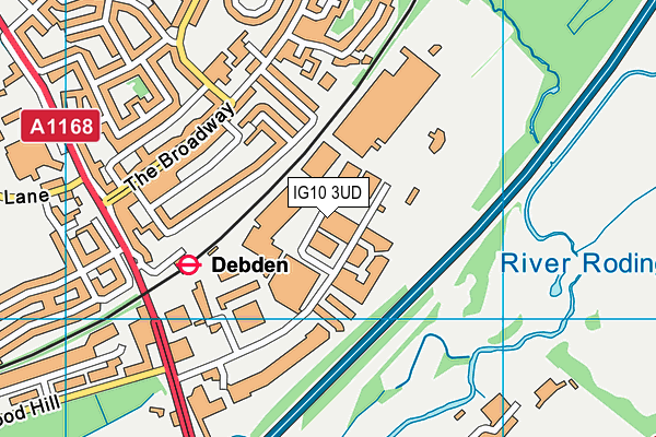 IG10 3UD map - OS VectorMap District (Ordnance Survey) IG10 3UD map - OS VectorMap District (Ordnance Survey)