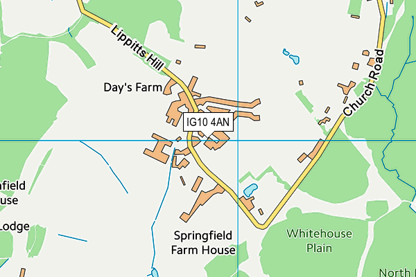 IG10 4AN map - OS VectorMap District (Ordnance Survey) IG10 4AN map - OS VectorMap District (Ordnance Survey)