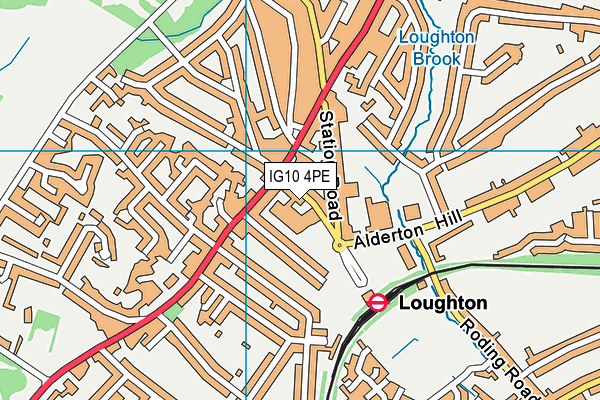 IG10 4PE map - OS VectorMap District (Ordnance Survey) IG10 4PE map - OS VectorMap District (Ordnance Survey)