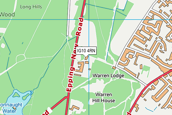 IG10 4RN map - OS VectorMap District (Ordnance Survey) IG10 4RN map - OS VectorMap District (Ordnance Survey)