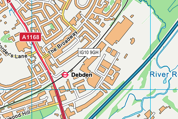 IG10 9GH map - OS VectorMap District (Ordnance Survey) IG10 9GH map - OS VectorMap District (Ordnance Survey)