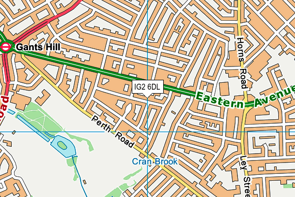 IG2 6DL map - OS VectorMap District (Ordnance Survey) IG2 6DL map - OS VectorMap District (Ordnance Survey)