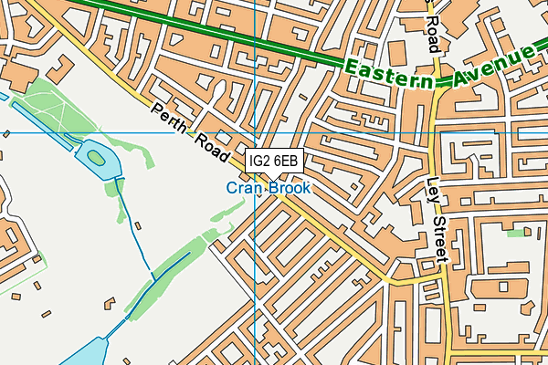 IG2 6EB map - OS VectorMap District (Ordnance Survey) IG2 6EB map - OS VectorMap District (Ordnance Survey)