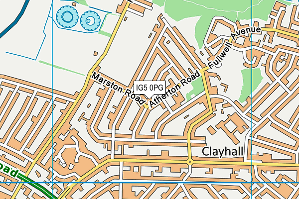 IG5 0PG map - OS VectorMap District (Ordnance Survey) IG5 0PG map - OS VectorMap District (Ordnance Survey)