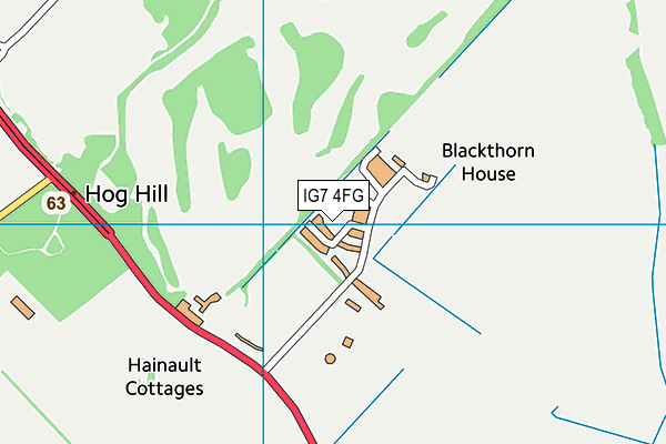 IG7 4FG map - OS VectorMap District (Ordnance Survey) IG7 4FG map - OS VectorMap District (Ordnance Survey)