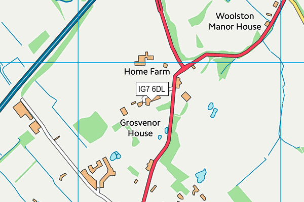 IG7 6DL map - OS VectorMap District (Ordnance Survey) IG7 6DL map - OS VectorMap District (Ordnance Survey)