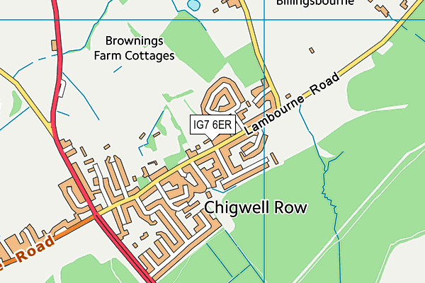IG7 6ER map - OS VectorMap District (Ordnance Survey) IG7 6ER map - OS VectorMap District (Ordnance Survey)