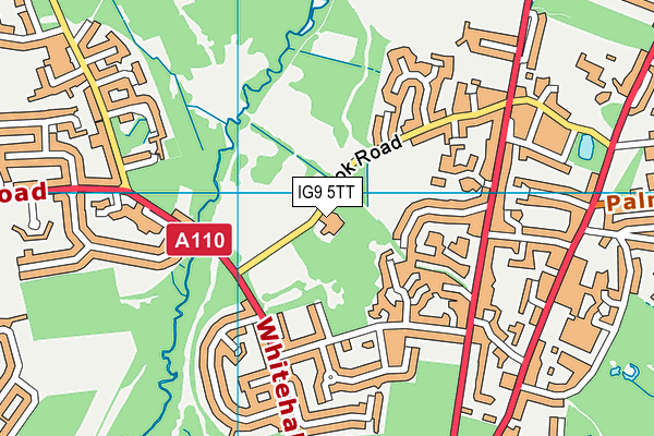 IG9 5TT map - OS VectorMap District (Ordnance Survey) IG9 5TT map - OS VectorMap District (Ordnance Survey)