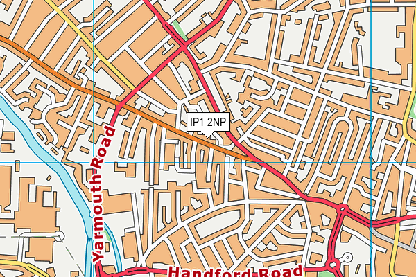 IP1 2NP map - OS VectorMap District (Ordnance Survey) IP1 2NP map - OS VectorMap District (Ordnance Survey)