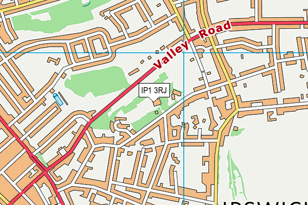 IP1 3RJ map - OS VectorMap District (Ordnance Survey) IP1 3RJ map - OS VectorMap District (Ordnance Survey)