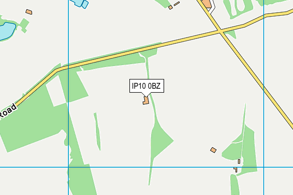 IP10 0BZ map - OS VectorMap District (Ordnance Survey) IP10 0BZ map - OS VectorMap District (Ordnance Survey)