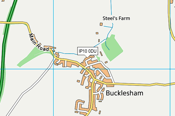 IP10 0DU map - OS VectorMap District (Ordnance Survey) IP10 0DU map - OS VectorMap District (Ordnance Survey)