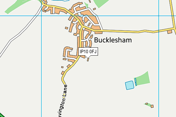 IP10 0FJ map - OS VectorMap District (Ordnance Survey) IP10 0FJ map - OS VectorMap District (Ordnance Survey)