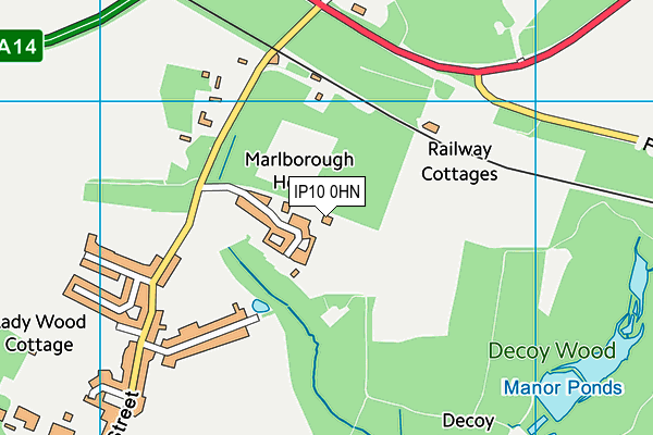 IP10 0HN map - OS VectorMap District (Ordnance Survey) IP10 0HN map - OS VectorMap District (Ordnance Survey)