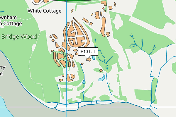 IP10 0JT map - OS VectorMap District (Ordnance Survey) IP10 0JT map - OS VectorMap District (Ordnance Survey)