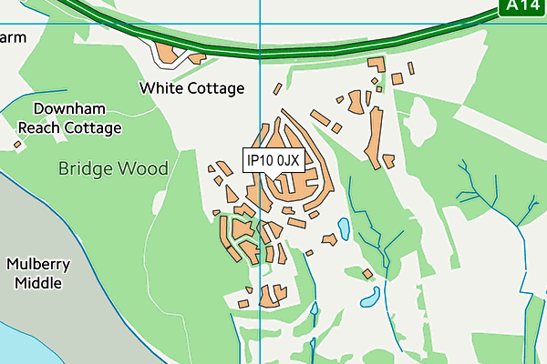 IP10 0JX map - OS VectorMap District (Ordnance Survey) IP10 0JX map - OS VectorMap District (Ordnance Survey)