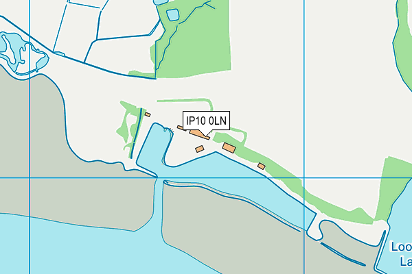 IP10 0LN map - OS VectorMap District (Ordnance Survey) IP10 0LN map - OS VectorMap District (Ordnance Survey)