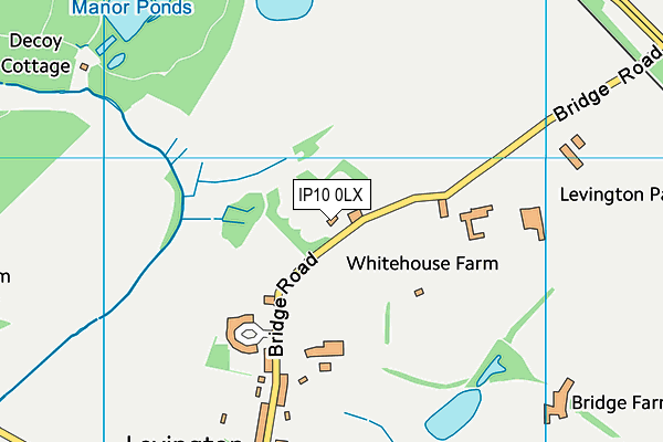 IP10 0LX map - OS VectorMap District (Ordnance Survey) IP10 0LX map - OS VectorMap District (Ordnance Survey)