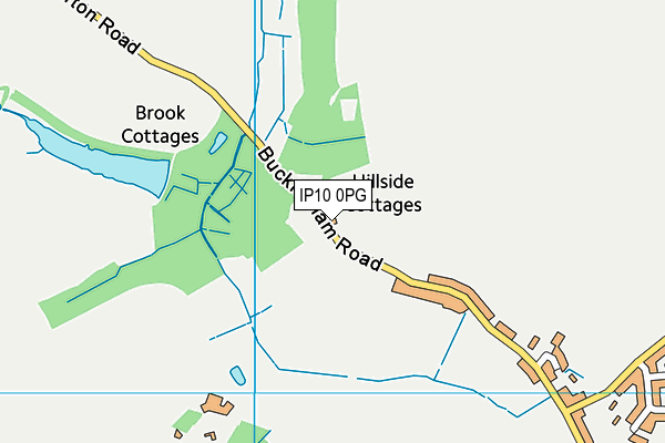 IP10 0PG map - OS VectorMap District (Ordnance Survey) IP10 0PG map - OS VectorMap District (Ordnance Survey)