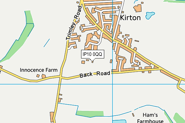 IP10 0QQ map - OS VectorMap District (Ordnance Survey) IP10 0QQ map - OS VectorMap District (Ordnance Survey)