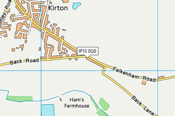 IP10 0QS map - OS VectorMap District (Ordnance Survey) IP10 0QS map - OS VectorMap District (Ordnance Survey)