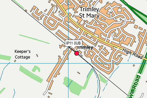 IP11 0UB map - OS VectorMap District (Ordnance Survey) IP11 0UB map - OS VectorMap District (Ordnance Survey)