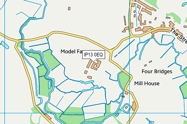 IP13 0EQ map - OS VectorMap District (Ordnance Survey) IP13 0EQ map - OS VectorMap District (Ordnance Survey)