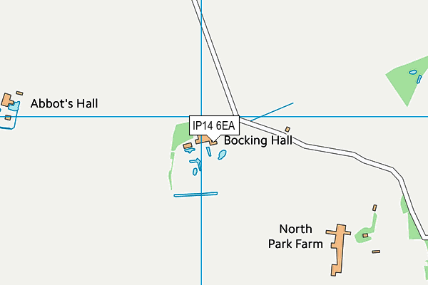 IP14 6EA map - OS VectorMap District (Ordnance Survey) IP14 6EA map - OS VectorMap District (Ordnance Survey)