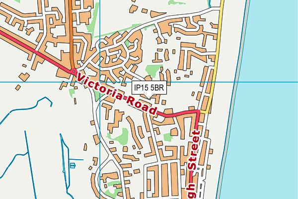 IP15 5BR map - OS VectorMap District (Ordnance Survey) IP15 5BR map - OS VectorMap District (Ordnance Survey)