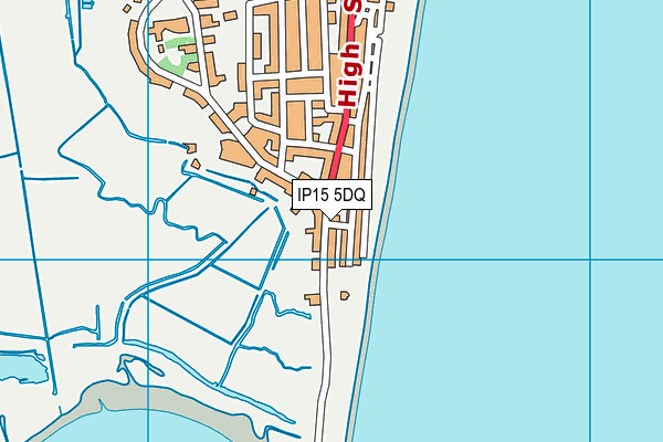 IP15 5DQ map - OS VectorMap District (Ordnance Survey) IP15 5DQ map - OS VectorMap District (Ordnance Survey)